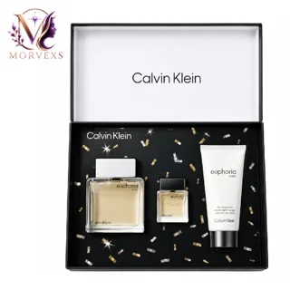 عطر کلوین کلاین ایفوریا مردانه اصل؛ ست هدیه سه تکه Calvin Klein Euphoria Men