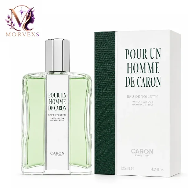عطر کارون Pour Un Homme de Caron ادو تویلت مردانه 125 میل به همراه جعبه در Morvexs