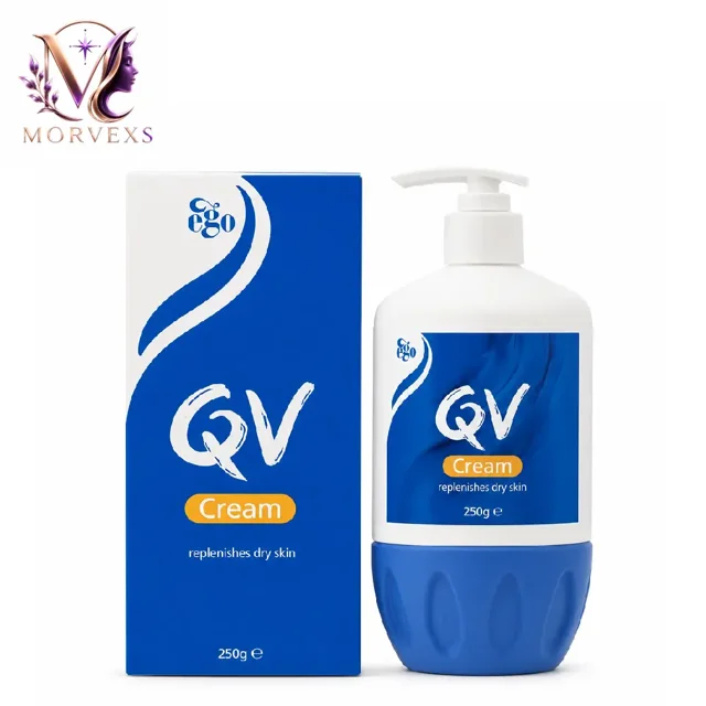 کرم مرطوبکننده ایگو QV مدل پمپی حجم ۲۵۰ گرم