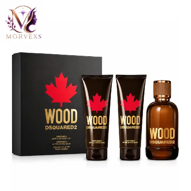 عطر ست هدیه مردانه دیسکوارد2 وود با جعبه | Morvexs