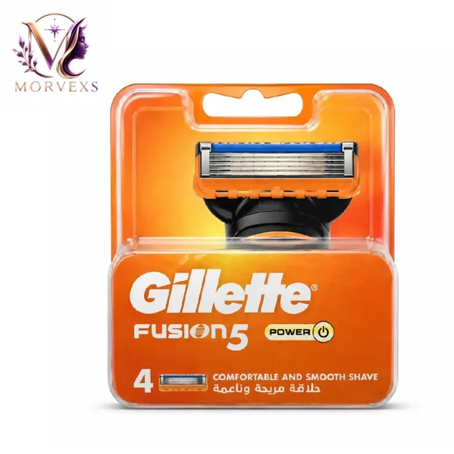 تیغ یدک ژیلت فیوژن ۵ پاور (Gillette Fusion5 Power) | Morvexs