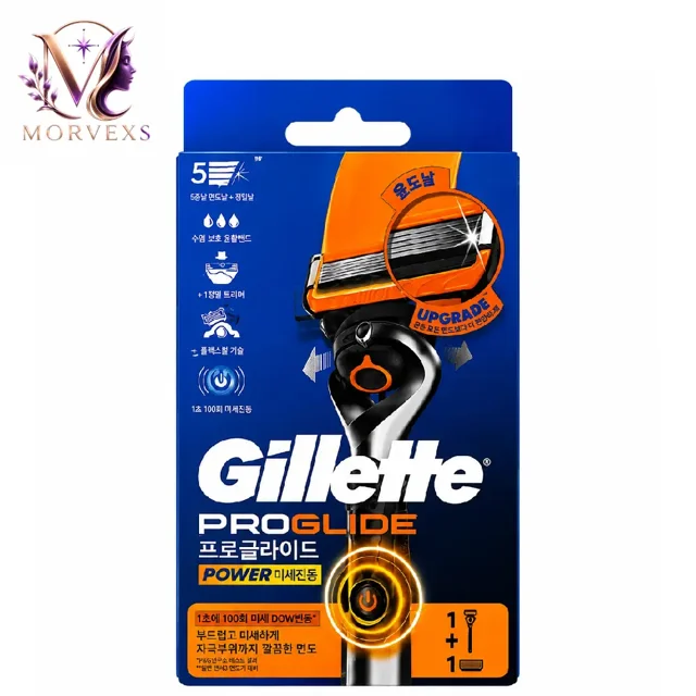 خودتراش ژیلت مدل پروگلاید پاور (Gillette ProGlide Power) با بسته‌بندی اورجینال