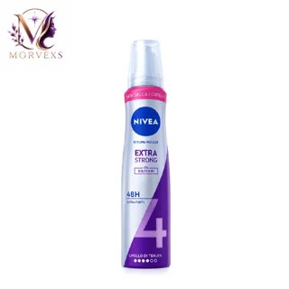 موس حالت‌دهنده مو نیوآ Extra Strong شماره ۴ با ماندگاری ۴۸ ساعته - Morvexs