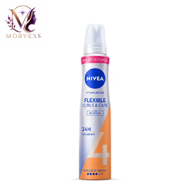 موس حالت‌دهنده مو نیوآ Flexible Curls & Care شماره ۴ مناسب موهای فر - Morvexs