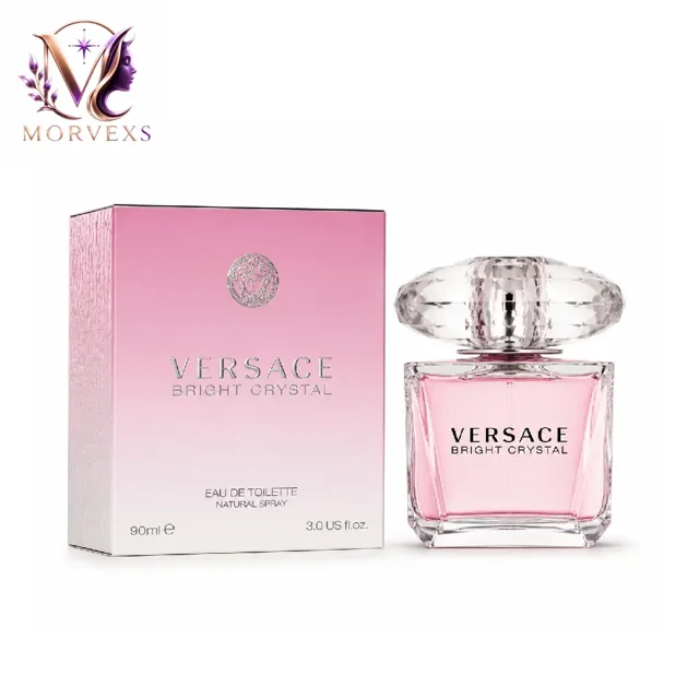 عطر ورساچه صورتی برایت کریستال ادوتویلت ۹۰ میلی لیتر اورجینال - فروشگاه اینترنتی Morvexs