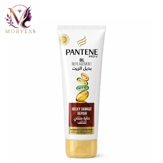 کرم مو پنتن Oil Replacement مدل Milky Damage Repair حجم ۱۸۰ میلی‌لیتر