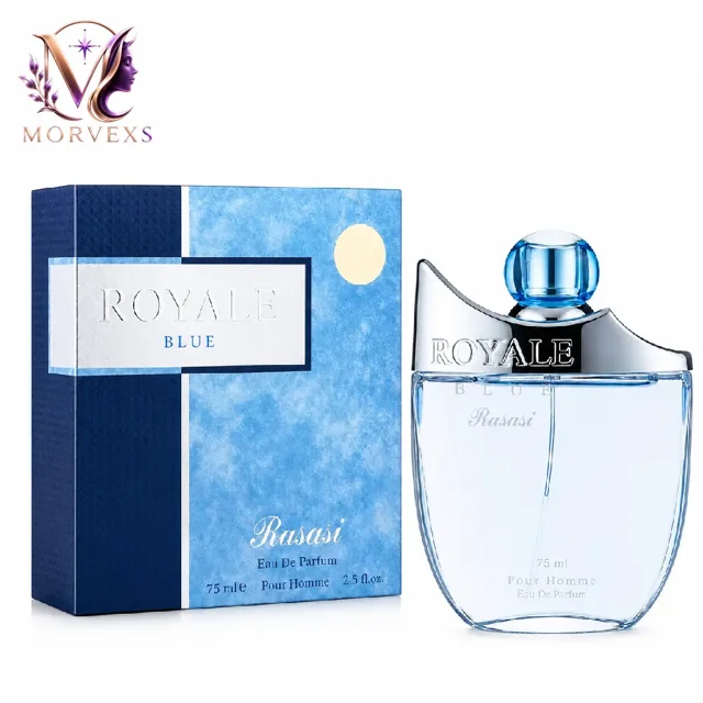 عطر Rasasi Royale Blue For Men حجم 75 میل به همراه جعبه در Morvexs
