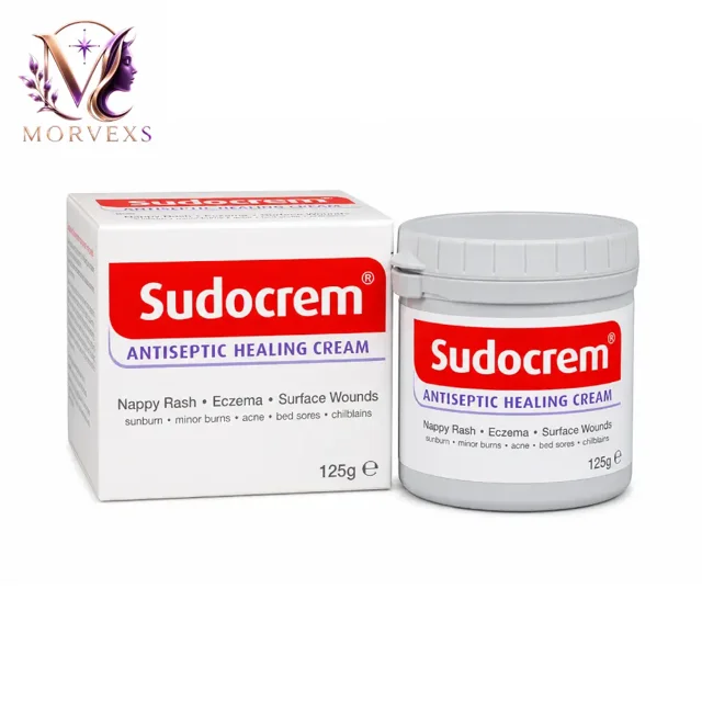 کرم ترمیمکننده و ضدعفونیکننده سودوکرم مدل Antiseptic Healing Cream حجم ۱۲۵ گرم