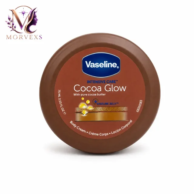 کرم بدن وازلین مدل Intensive Care Cocoa Glow حجم 75 میلی‌لیتر